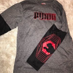 Boys puma shirt
